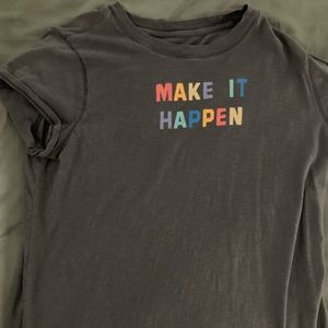 Navy blue Graphic T-Shirt